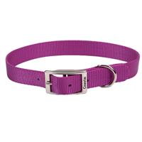Coastal Traditional Single-Ply Dog Collar Orchid  299911216e