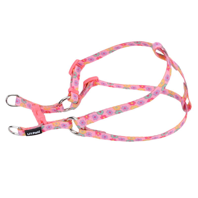 Coastal Li L Pals Comfort Wrap Adjustable Dog Harness Wild Flower