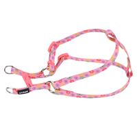 Coastal Li’l Pals Comfort Wrap Adjustable Dog Harness Multicolor Daisies 5/16” x 8”-14” 306205