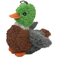 Multipet Look Who&#39;s Talking Plush Duck Dog Toy 45357