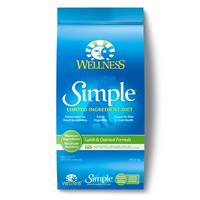 Wellness&#174; Simple Limited Ingredient Diet Lamb &amp; Oatmeal Formula 54714b