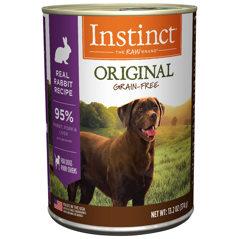 Nature’s Variety Instinct Rabbit Dog Food 13.2 oz 60337