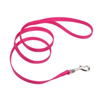 Coastal Single-Ply Dog Leash Pink Flamingo 5/8&quot; x 6&#39; 278112