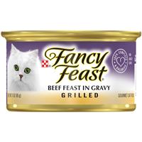 Fancy Feast Grilled Beef Gourmet Cat Food 3oz 79517
