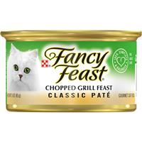 Fancy Feast Classic Pat&#233; Chopped Grill Feast Gourmet Cat Food 3oz 79523