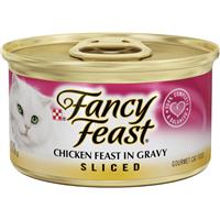 Fancy Feast Sliced Chicken Gourmet Cat Food 3oz 79531