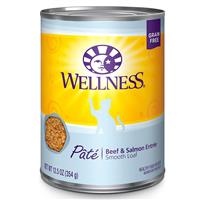 Wellness&#174; Beef and Salmon Cat Wet Food 12.5 oz. 908818
