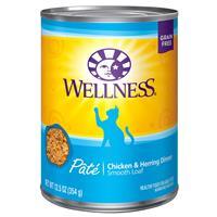 Wellness Chicken and Herring Canned Cat Food 908942b