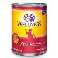 Wellness Beef and Chicken Canned Cat Food 908943b
