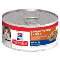 Hills Science Diet Mature Adult Turkey Entr&#233;e Wet Cat Food 5.5oz.