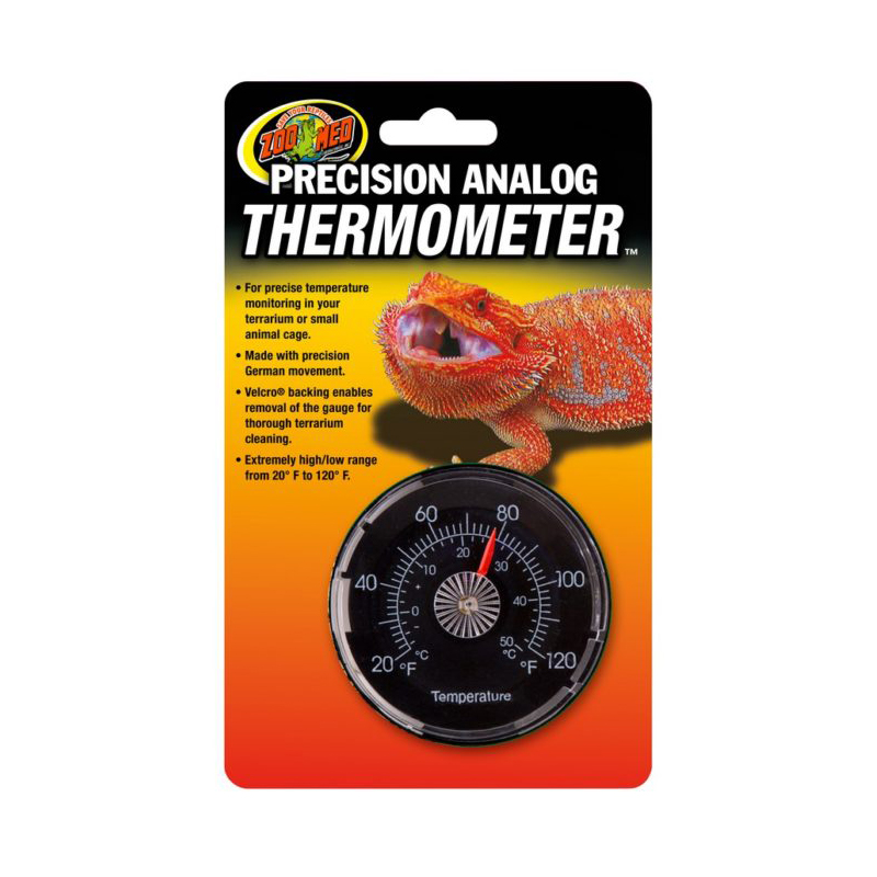 Zoo Med Reptile Thermometer Analog