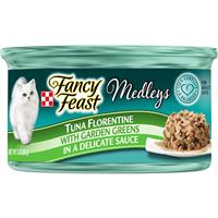 Fancy Feast Tuna Florentine with Garden Greens Cat Food 3oz 98536