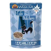 Weruva Cats in the Kitchen 1 If By Land 2 If By Sea Pouch 3 oz. 99934