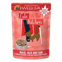 Weruva Cats in the Kitchen Mack, Jack and Sam Pouch 3 oz. 99935