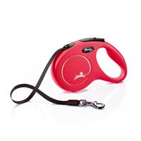 Flexi New Classic Retractable Tape Leash ft Red I000530b