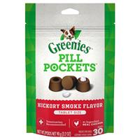 Greenies&#174; Pill Pockets for Dogs Hickory Smoke Formula for Tablets 2.6 oz. I001329