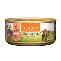 Nature’s Variety Instinct Real Salmon Recipe Cat Food 5.5 oz  I002049