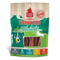 Plato&#174; Thinkers Smart Dog Snacks Resealable Pouch Duck I002083