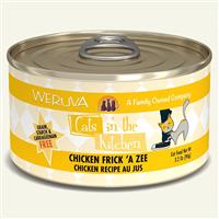 WERUVA Cats in the Kitchen Chicken Frick ‘A Zee - Chicken Recipe Au Jus Canned Cat Food 3.2 oz I003032