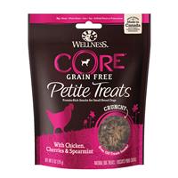 Wellness&#174; Petite Treats Crunchy Mini-Bites for Small Breed Dogs, 6 oz. Chicken, Cherries &amp; Spearmint I003870