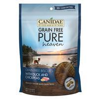 CANIDAE&#174; Pure Heaven Grain Free Biscuits for Dogs Duck &amp; Chickpeas 11 oz.  I004334