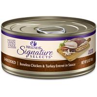 Wellness CORE Signature Selects Shredded Chicken &amp; Turkey Cat Food 2.8oz I005472