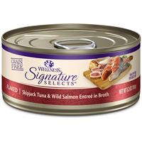 Wellness CORE Signature Selects Flaked Skipjack Tuna &amp; Salmon Cat Food 2.8oz Can I005476
