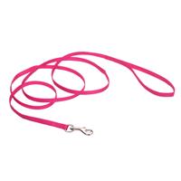 Coastal Traditional Single-Ply Dog Leash 3/8&quot; x 6&#39; Pink Flamingo  I006233