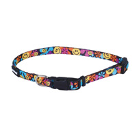 Coastal Li&#39;l Pals Adjustable Dog Collar Wild Flower  I006615b