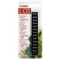 Marina LCD Aquarium Thermometer-Centigrade-Fahrenheit, 19 to 31&#176; C  I007021
