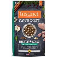 Instinct Raw Boost Grain-Free Recipe with Real Chicken for Large Breed Puppies 20 lbs. I007142