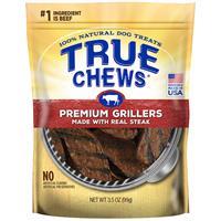 Tyson True Chews Premium Grillers Made With Real Steak Dog Treat 3.5 oz. I008039