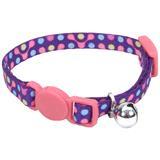 Coastal&#174; Li&#39;l Pals&#174; Adjustable Breakaway Kitten Collar Purple Gear I008845