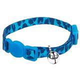 Coastal&#174; Li&#39;l Pals&#174; Adjustable Breakaway Kitten Collar Blue Leopard I008846