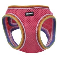 Coastal Lil&#39; Pals Comfort Mesh Dog Harness Bright Pink  I008883b