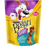 Purina&#174; Beggin&#174; Collisions&#174; Strips Bacon &amp; Peanut Butter 25 oz. I009094
