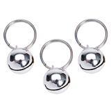 Coastal&#174; Round Pet Bells 3 Pack Silver  I009405