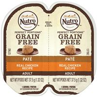 Nutro Perfect Portions Chicken Cat Food Pate Tray 2.65 oz. I009783