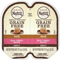 Nutro Perfect Portions Turkey Cat Food Pate Tray 2.65 oz. I009786