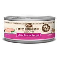 Merrick Limited Ingredient Diet Real Turkey Recipe for Cats 5 oz I010149