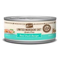 Merrick Limited Ingredient Diet Real Duck Recipe for Cats 5 oz. I010150
