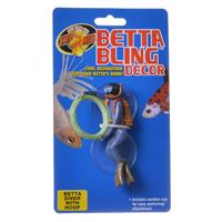 Zoo Med Betta Bling Decor Diver With Hoop I010164