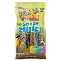 FM Brown&#39;s Tropical Carnival Natural Spray Millet Bird Treats 7 Ct. Bag I010209