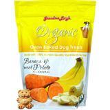 Grandma Lucy&#39;s&#174;Organic Oven-Baked Banana &amp; Sweet Potato Dog Treats 14 Oz.  I010336