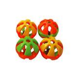 A&amp;E Cage Company Java&#174; Wood Happy Beaks Large Round Rattle Foot I010652