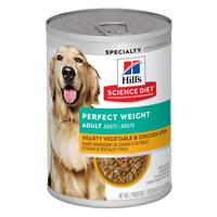 Hill&#39;s Science Diet Adult Perfect Weight Chicken &amp; Vegetable Entr&#233;e 12.5 oz I010864