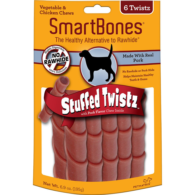 smart bones stuffed twistz