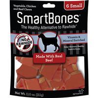Smartbones Vegtable and Chicken Small Chews for Dogs Beef  I011108b
