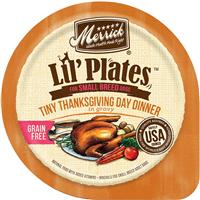 Merrick Lil’ Plates Grain Free Tiny Thanksgiving Day Dinner 3.5oz I011289