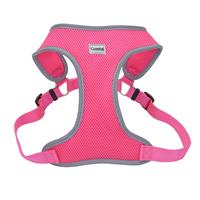 Coastal Comfort Soft Reflective Wrap Adjustable Dog Harness Neon Pink I011412b